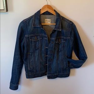 Old navy dark denim jacket